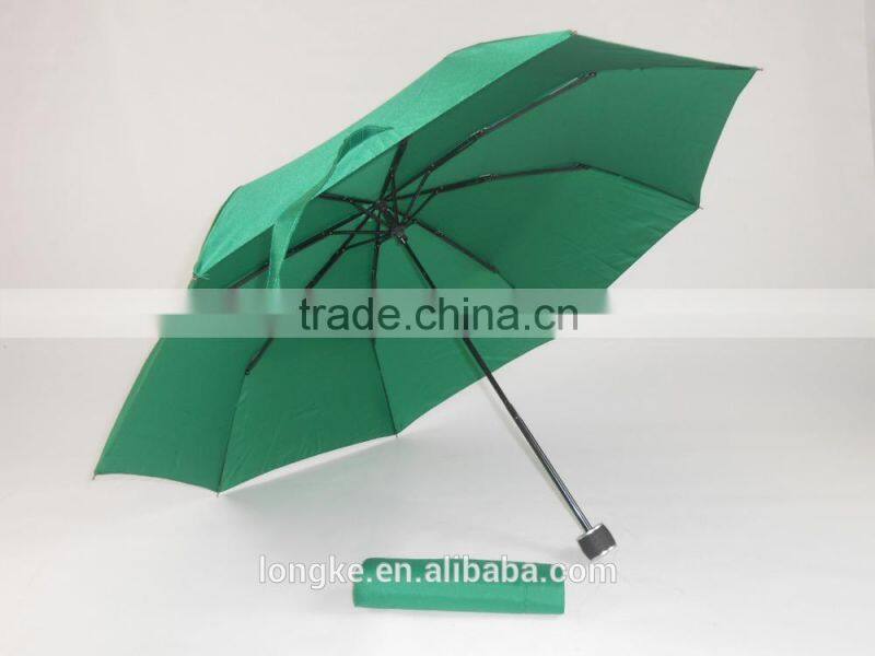 regular umbrella 3 folding hand open umbrella