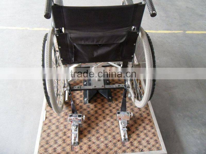 Wheelchair Tie Down System Locker for Wheelchair