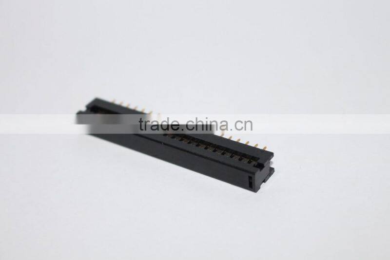 DIP Plug Connector 2.54mm flat cable black 6~60pin
