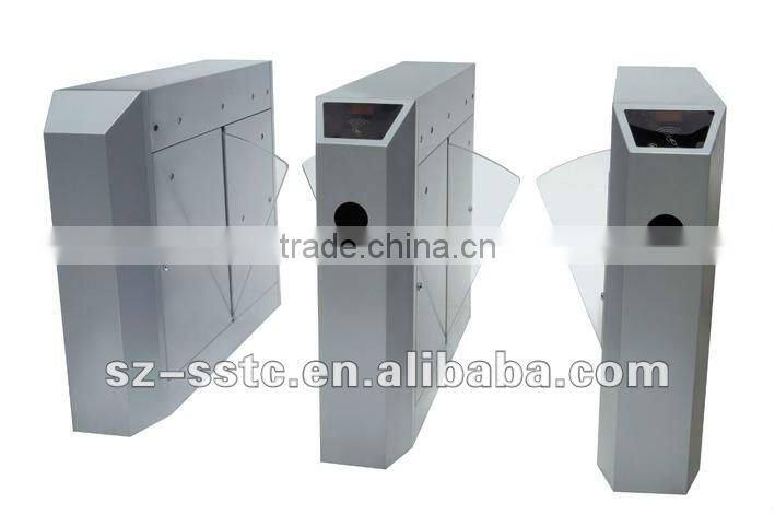 304 Stainless steel bi-direction mechanical full height turnstile gate, exit and entry full height turnstile gate