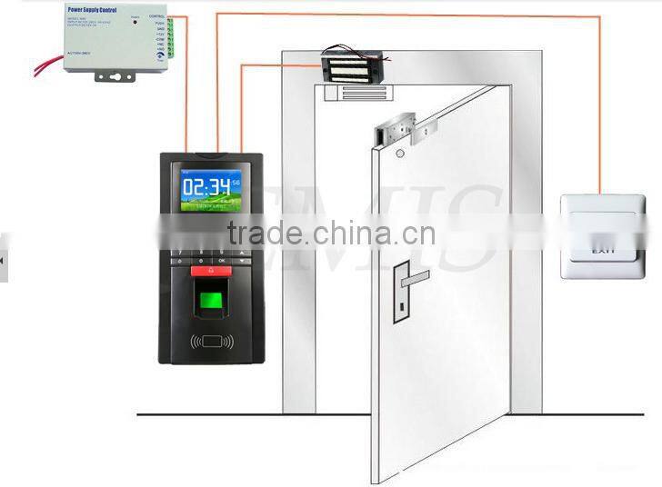 fingerprint access control and time clock system free software and SDK JM-F20