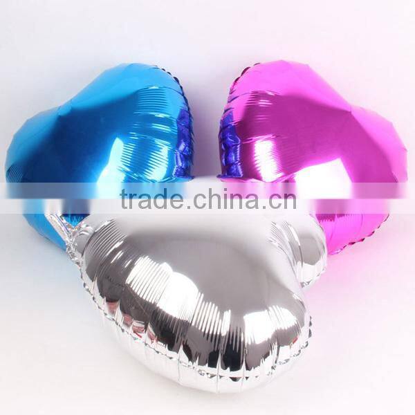 2015 18 inch heart design children balloons for kids gift