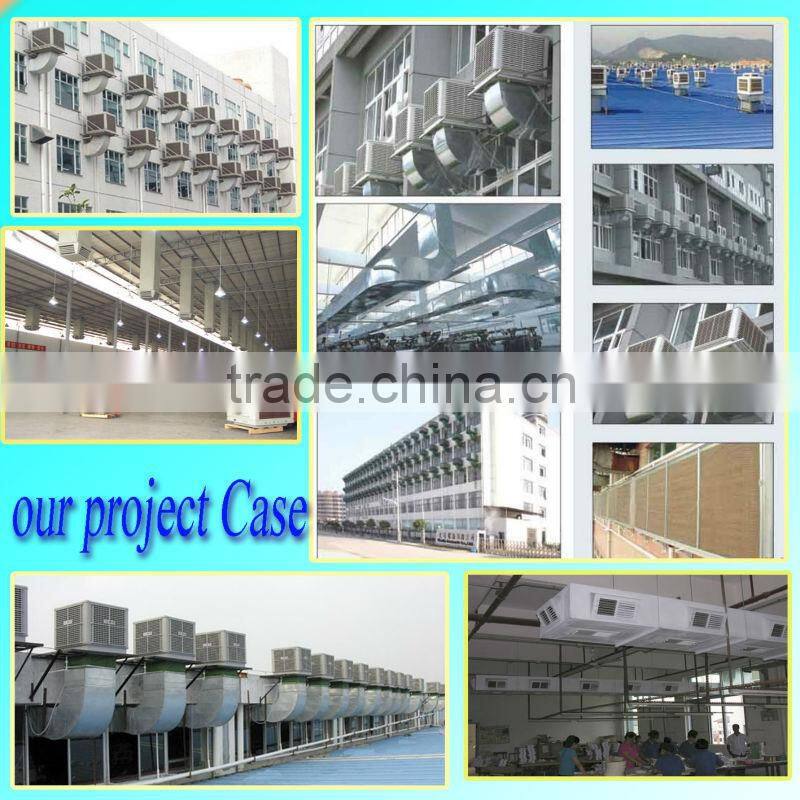 Evaporative air condition for industry workshop