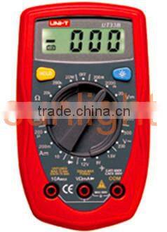 Portable Digital Multimeter, AC/DC/Resistance UT33B