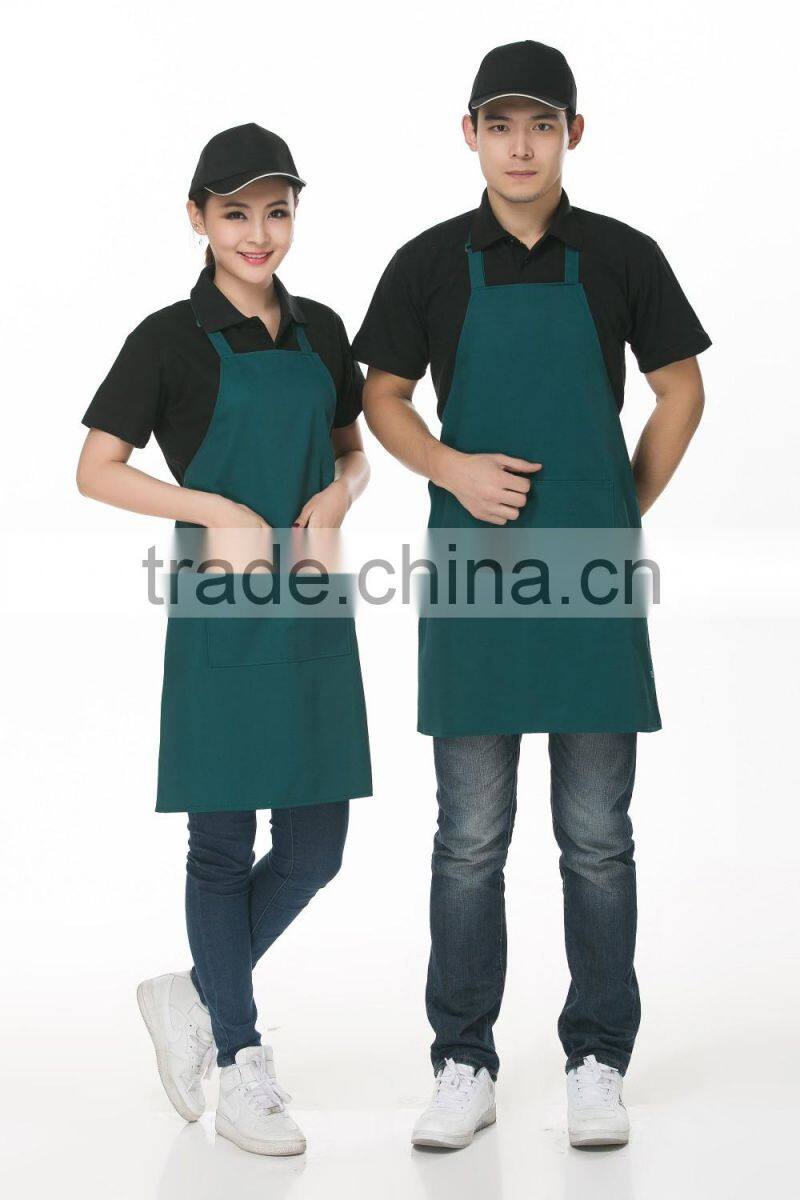 Latest Restaurant Hotel french Bib adjustable Chef Apron uniform