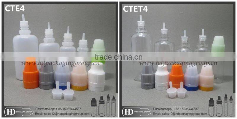 E Juice Dropper Bottle Pen Shape Long Drip Bottle 50ml With Child Proof Dripper Unicorn LDPE Eliquid Bottles