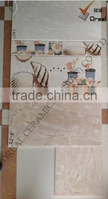 $3.0/sqm 300X600mm full set of 3D inkjet ceramic tiles for sale