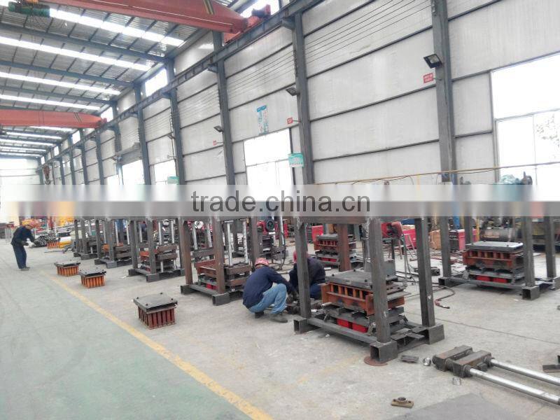 Popular QT40-2 manual small concrete hollow block making machine price