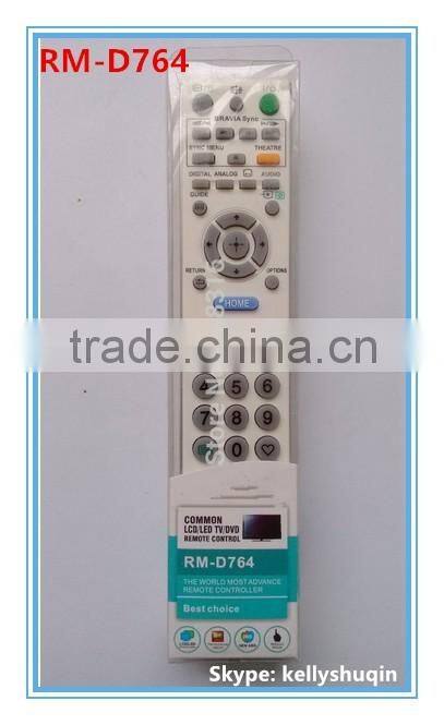 RM-D764 LCD/LED COMMON USE TV universal remote control USE FOR SONY LCD LED TV BY REMOTE FACTORY