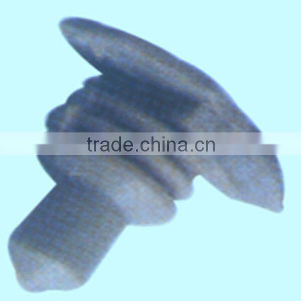 ZX brand grey auto fastener clips rivets for car