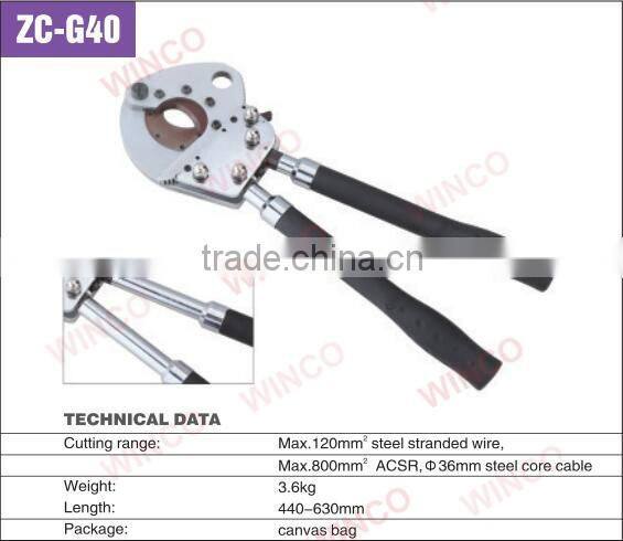 ZG-G40 Ratchet Cable Cutter
