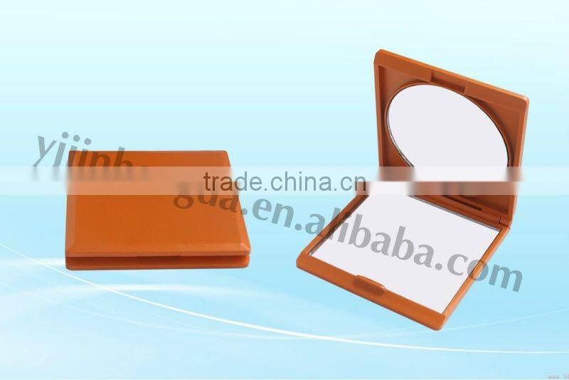 mini squared shape make-up mirror