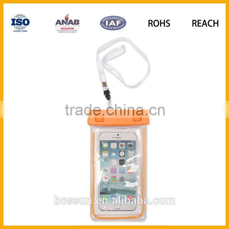 Floating Waterproof Case Swimming Dry PVC Bag Protects your Cell Phone and valuables