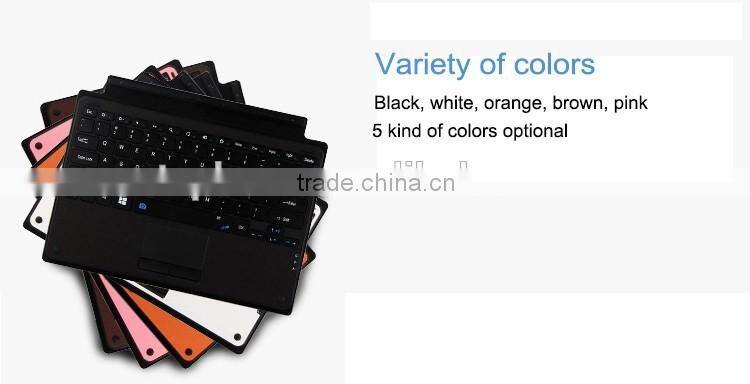 For Surface Pro 3 wireless keyboard for tablet pc support Touchpad-MZ-1078