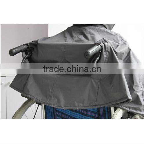 Scooter Accessories Waterproof Lined Tartan Disabled Wheelchair Poncho Raincoat