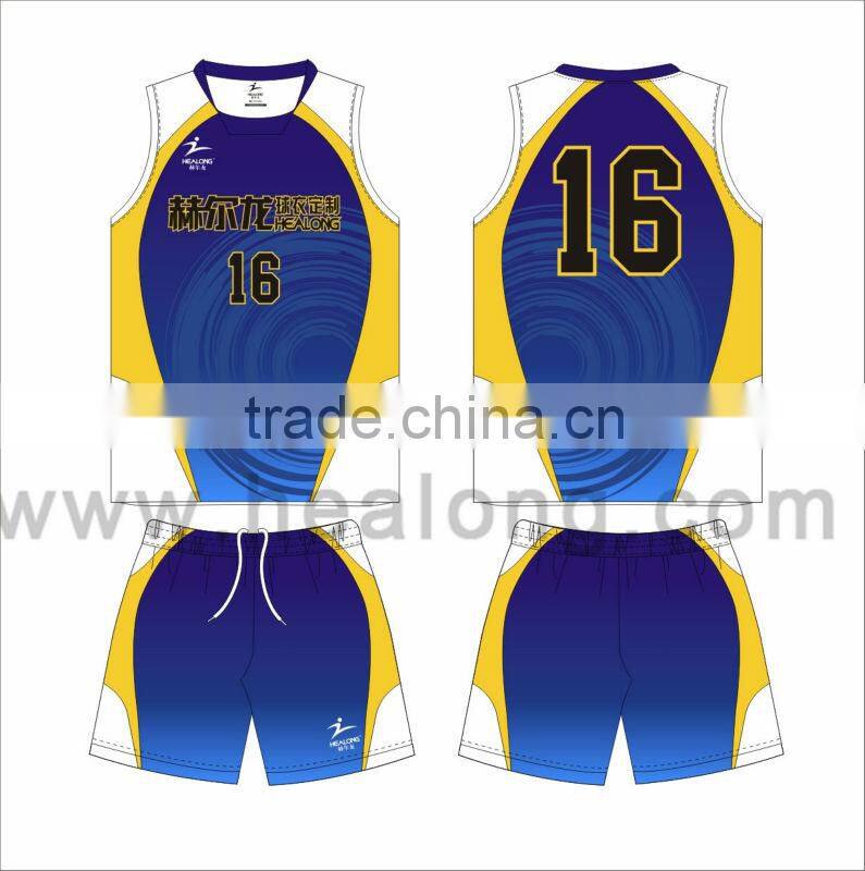 high quality custom beach volleyball jersey
