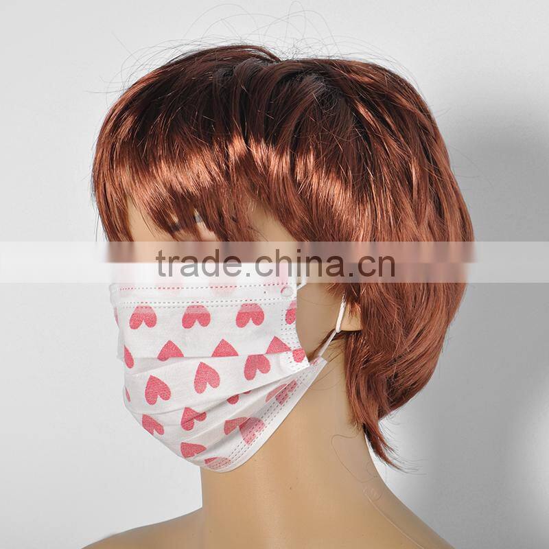 disposable 3ply earloop dental supply face mask