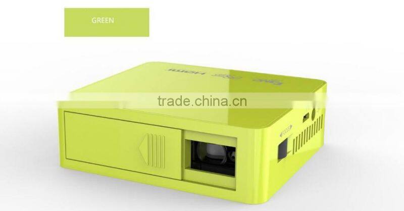 2016 Newest 854*480 DLP 800lumens mobile phone projector UC50 with CE ROHS FCC BIS certification