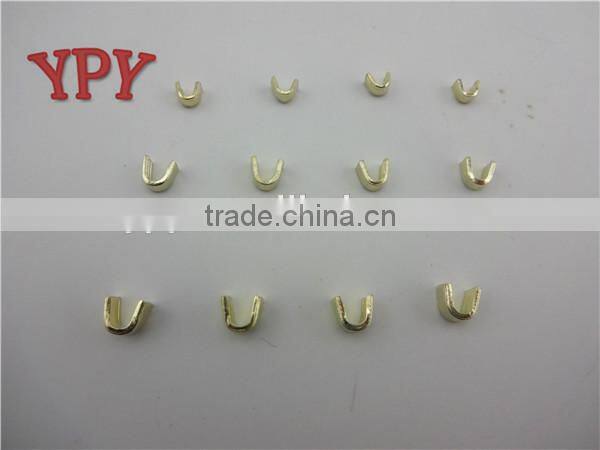 Wholesale High Quality Plated Top and Bottom Stops for Zipper