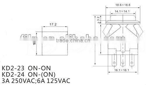 doorbell push button switch with lamp YL6-41 wireless