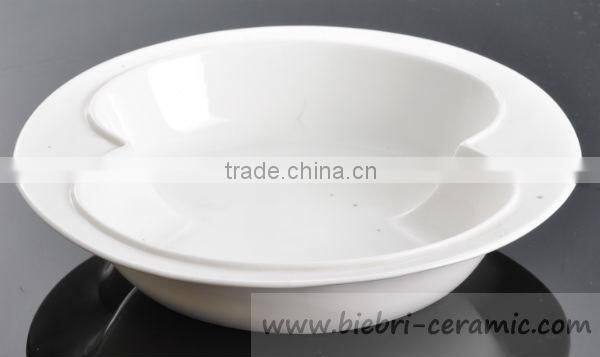 Super White High Quality Made In China Salad Bowls Ceramic