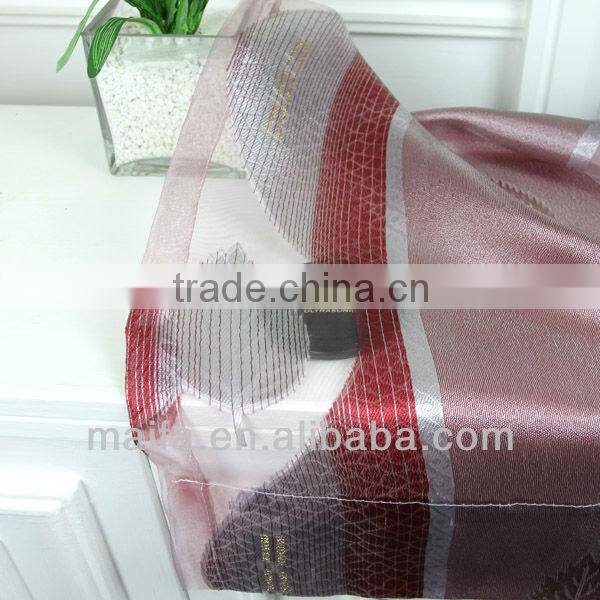 Many Color Available For Voile Jacquard Curtains(lux tenda di design)