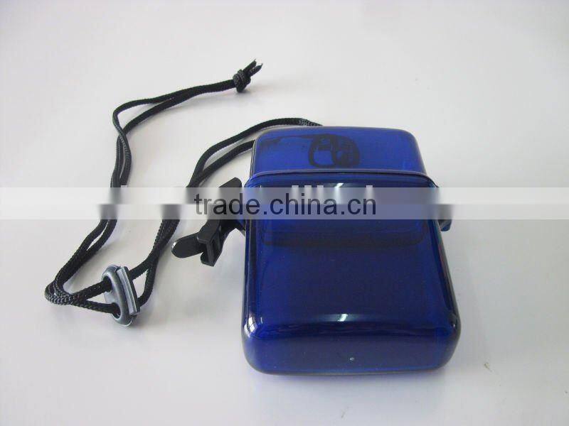 High quality waterproof plastic cigarette case,sports case, swimming holder mobile case