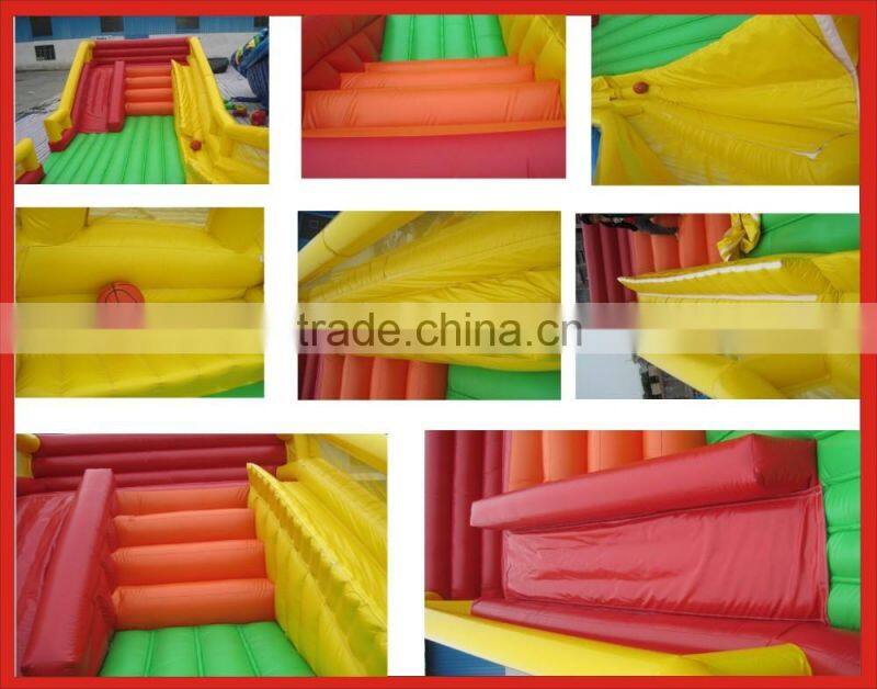 Hot sale inflatable water slide ,water park slide, play ball slide
