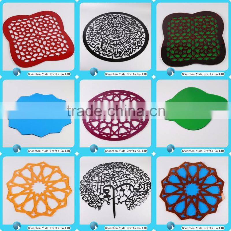 White Acrylic Beer Display Stand In UV Printing