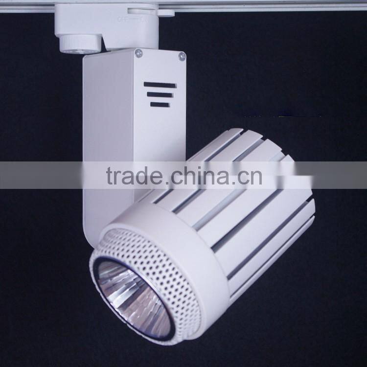 aluminum die casting dimmable 20w 30w housing track light led