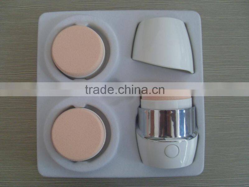 vibration foundation powder puff applicator