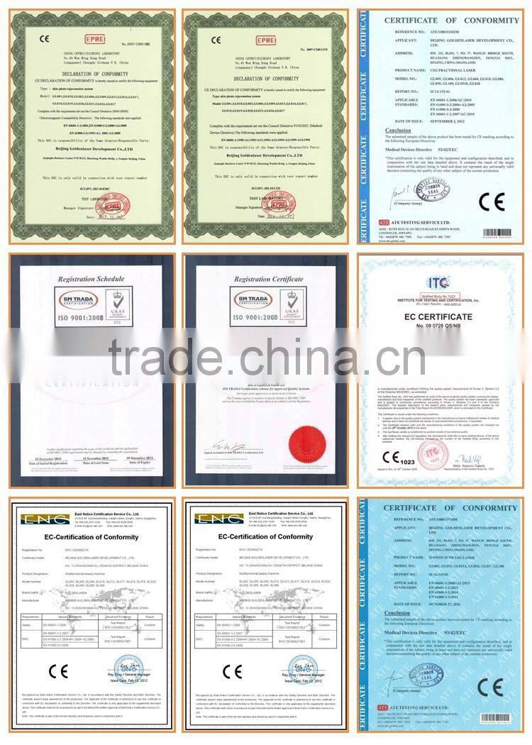 Most professional beauty equipment fractional co2 laser acne scar removal