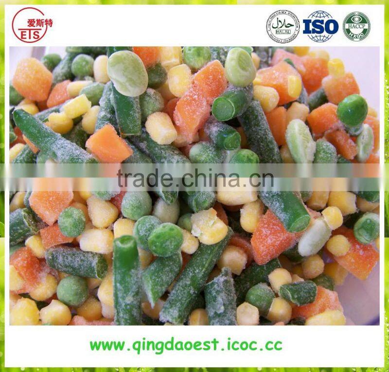 Bulk high quality and competitive price frozen mixed vegetables