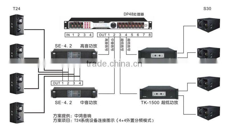 horn loaded high sound pressure speaker T24