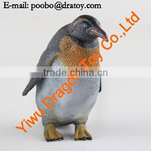 3D plastic realistic penguin toy