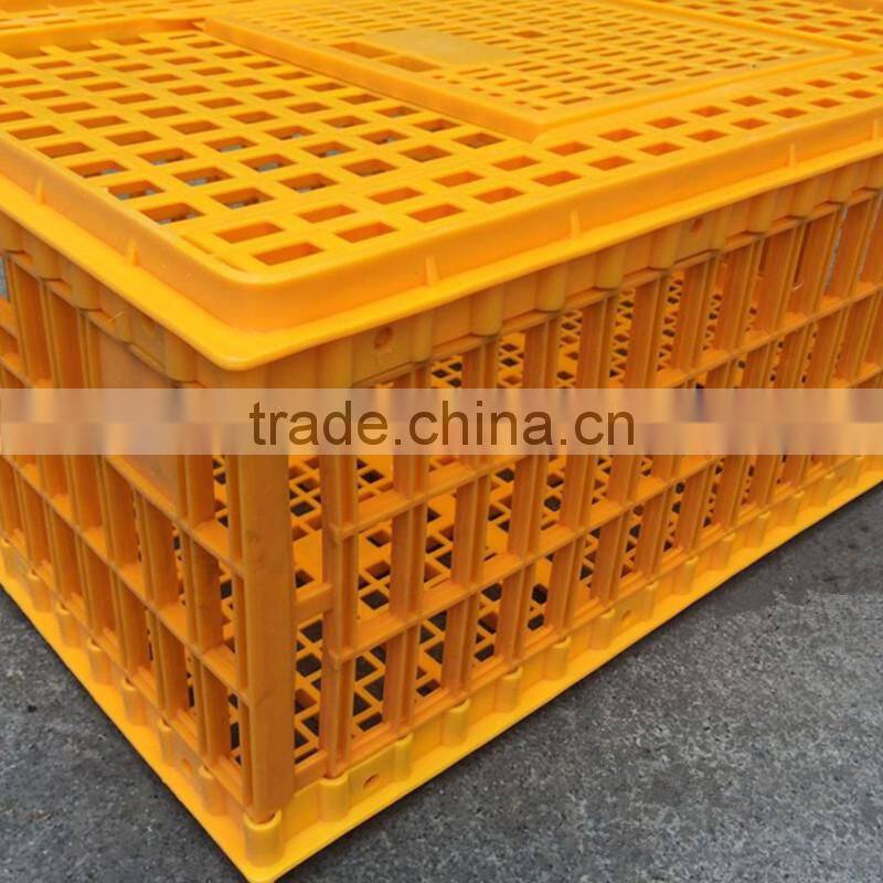 strong plastic chicken cage/poultry crate (77*55*27cm)