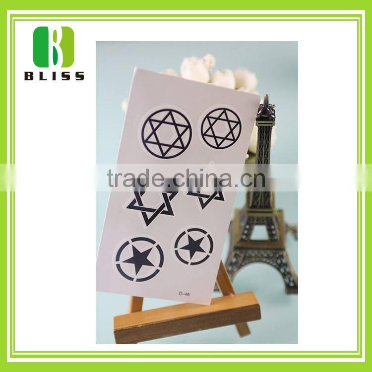 Hot Flash Waterproof Tattoo Women White Black Ink Lace Dreamcatcher Shell Braclet Sticker henna temporary tattoo