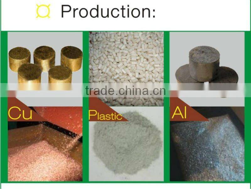 Profitable cable recycling machine