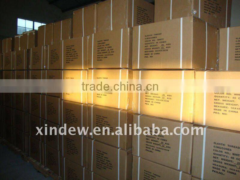 90 # Raw White Elastic Thread