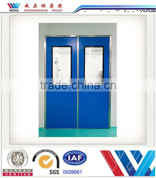 new construction products room doors/ aluminum alloy door/ white grey sandwich panel door