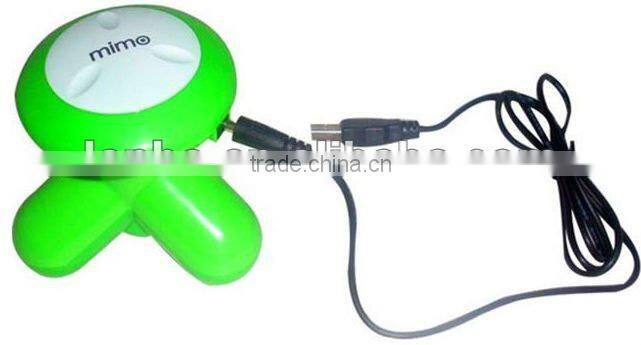 Mini USB Triangle shape electric physical vibrating body masager