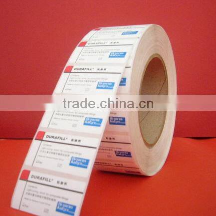 3m adhesive barcode vinyl sticker paper roll