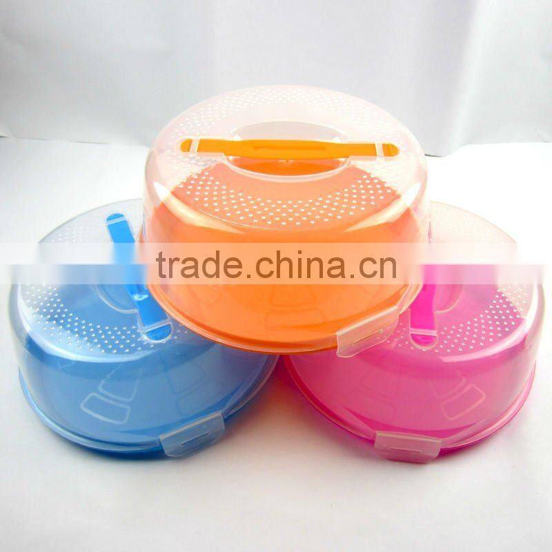 Colorful Plastic cake box for kitchen room PC-9003