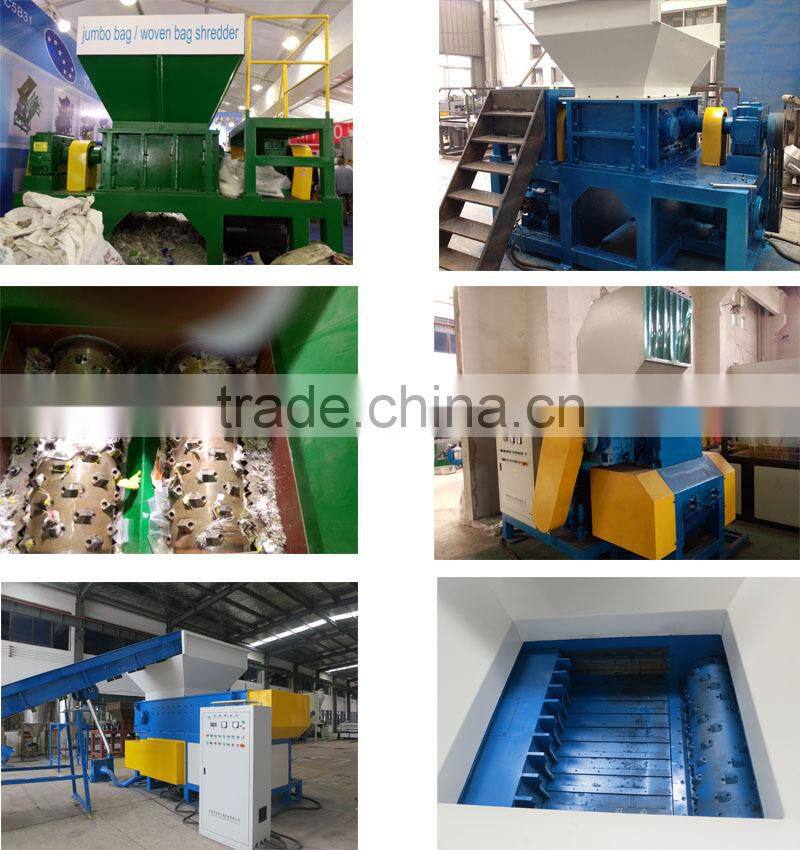 High quality single shaft plastic shredder machine