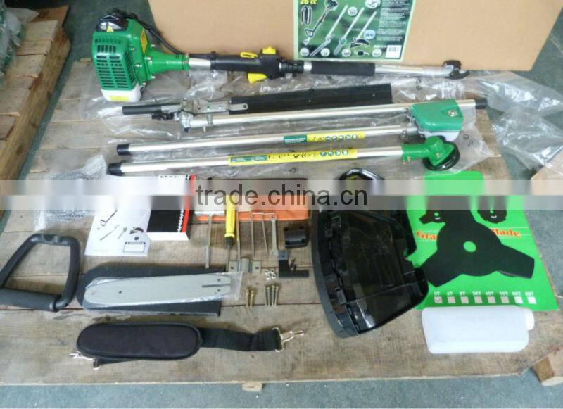 52 cc Multi Function cutter Petrol Chainsaw,Strimmer,Hedge trimmer,Extension 4 in1