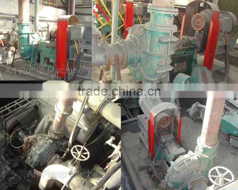 Centrifugal pump for corrosive acid slurry pump
