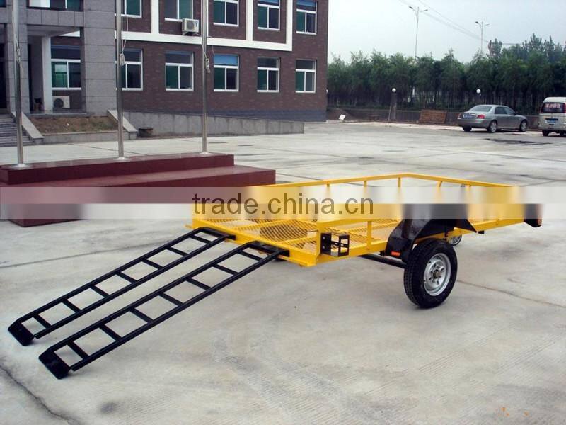 Travel /camper semi trailer to transport car