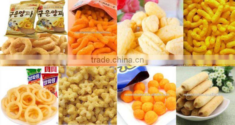 Factory supply pellet snack food extrusion machine