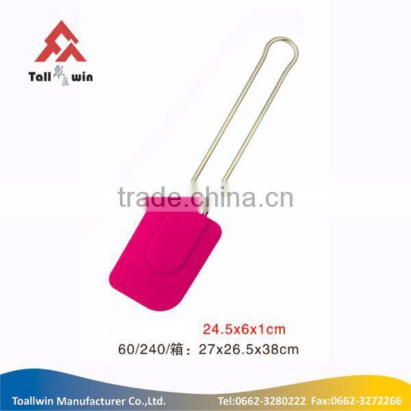 Heat resistant silicone kitchen utensils,baking spatulas