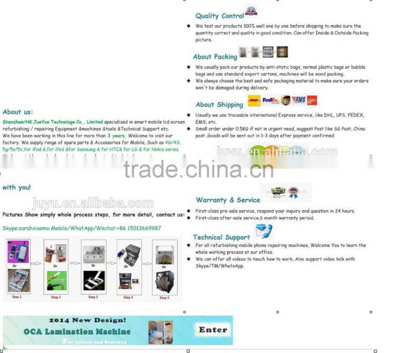 cheapest price ! 14 inch Vacuum Laminating Machine For LCD Refurbish OCA Laminator LCD Repair Machine for Tablet